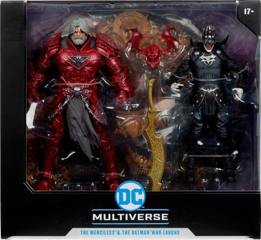 DC Multiverse actionfigur (2-pack, Batman & Merciless)