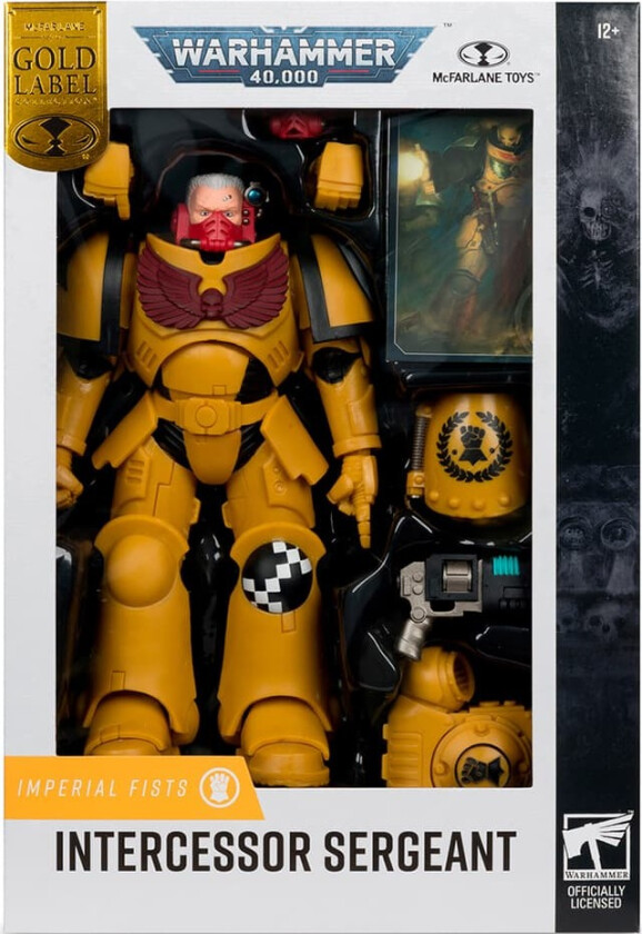 Warhammer 40000 actionfigur (Intercessor Sergeant)