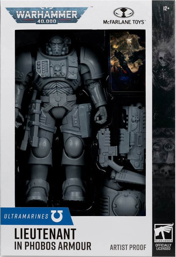 Warhammer 40000 actionfigur (Lieutenant in Phobos Armor)