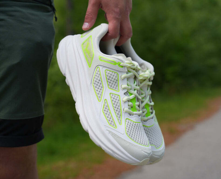 U CLIFTON ONE9 Truffle Salt / Neon Lime, EU 42