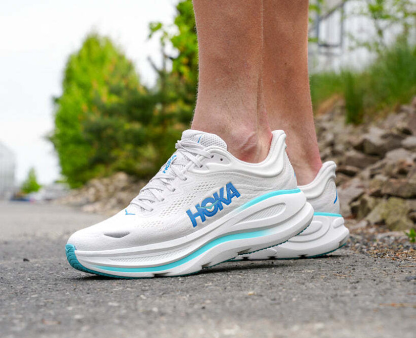 Bondi 9 Herre White/Hoka Blue 49 1/3