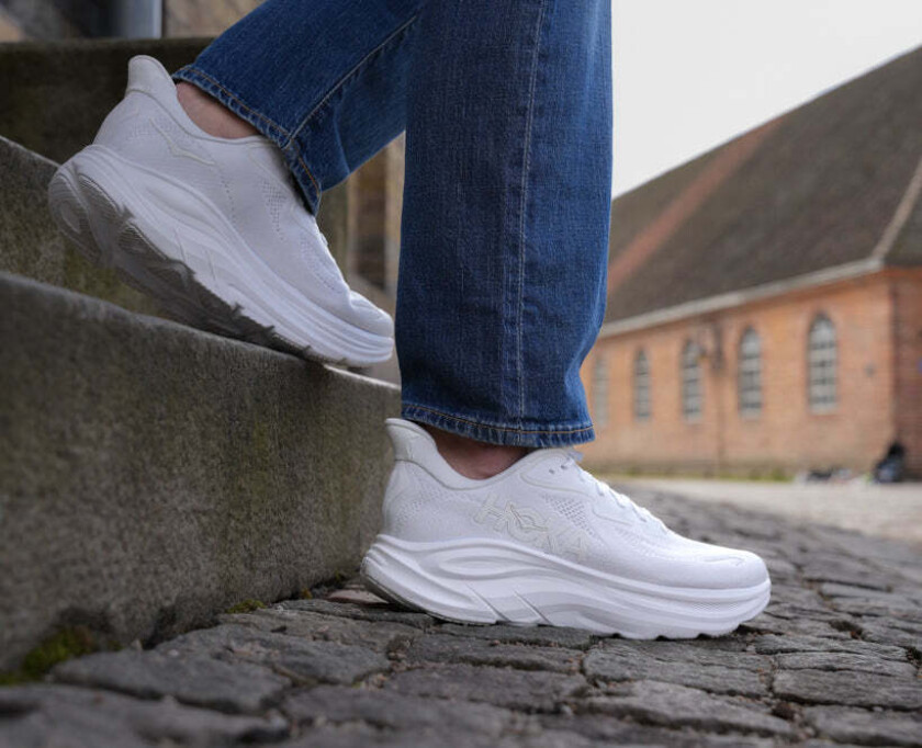 Clifton 10 Herre White/White 50 2/3