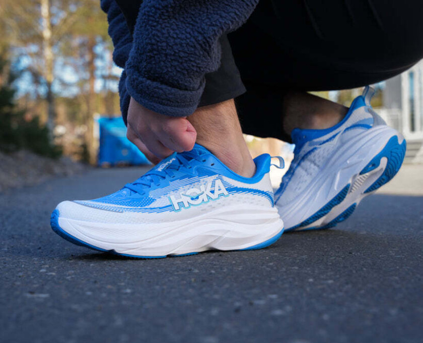 Skyflow Herre Hoka Blue/Frost 42 2/3