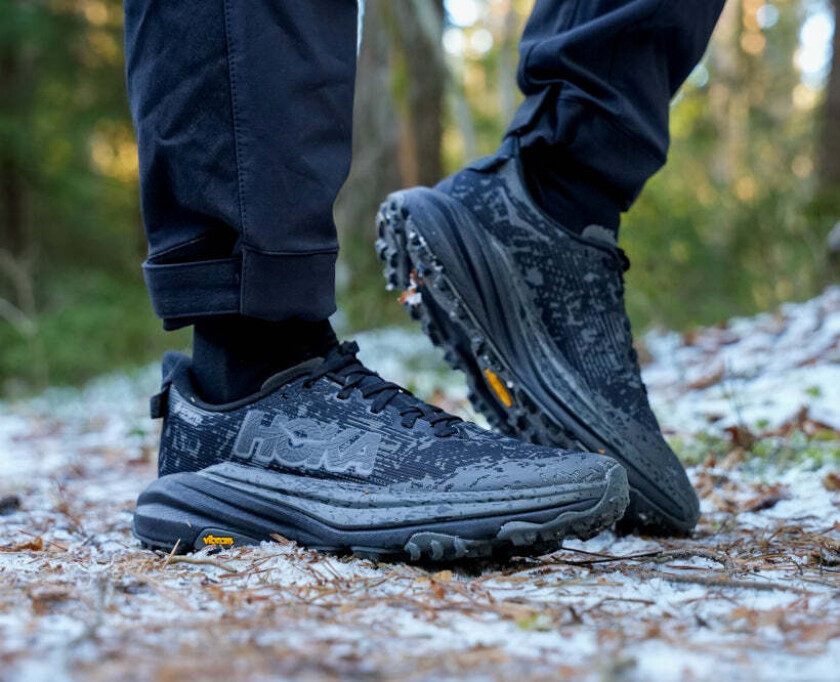 Speedgoat 6 GTX Wide Dame Black/Outer Orbit 42 2/3