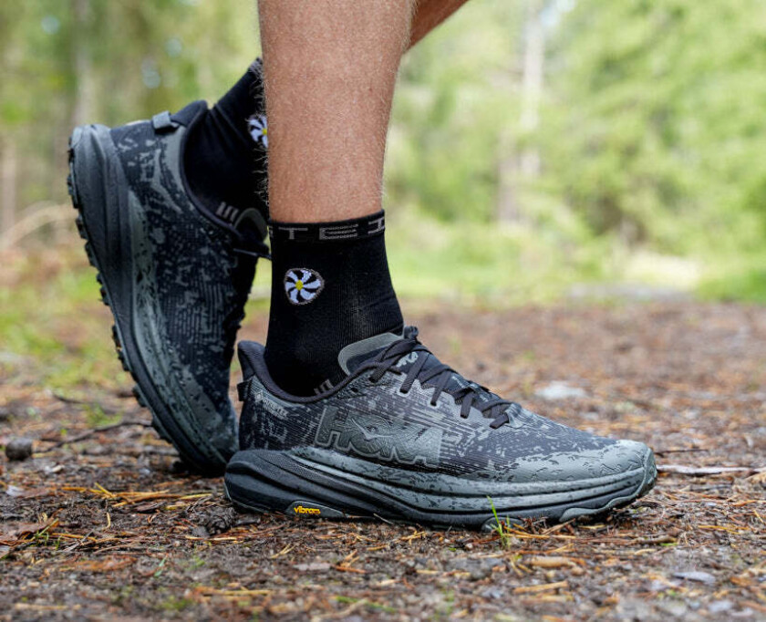 Speedgoat 6 GTX Wide Herre Black/Outer Orbit 46