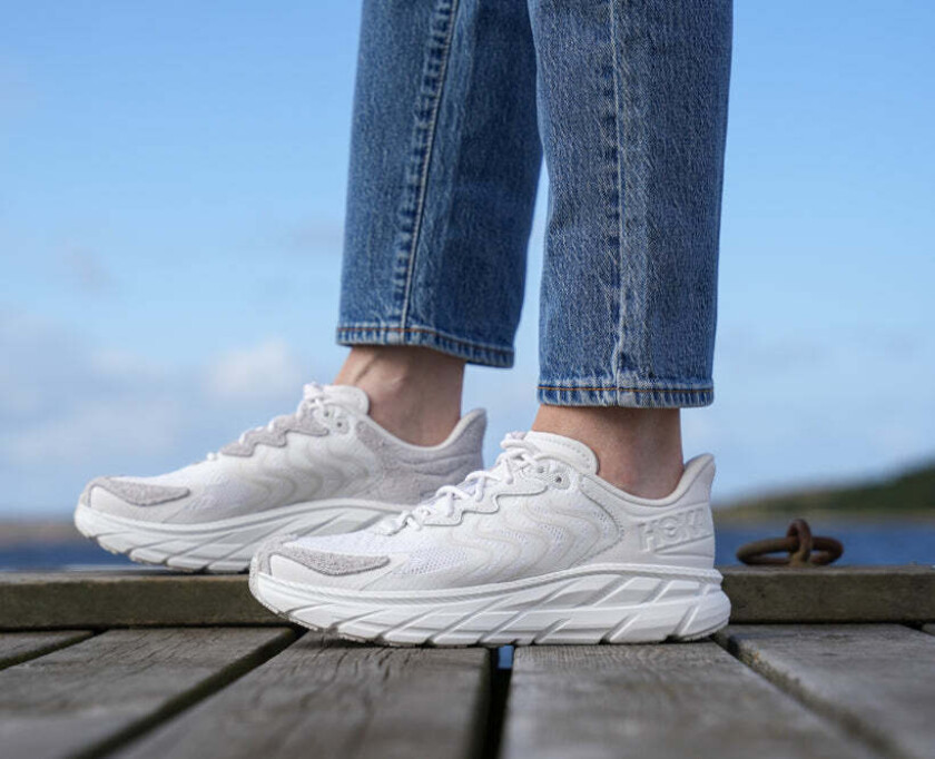 U CLIFTON LS White / Nimbus Cloud, EU 45 1/3