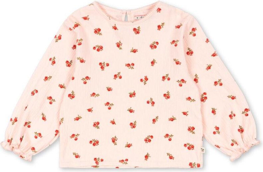 GOTS Chleo Bluse Rosa Pink Rosa Pink 7-8 Y kvinne