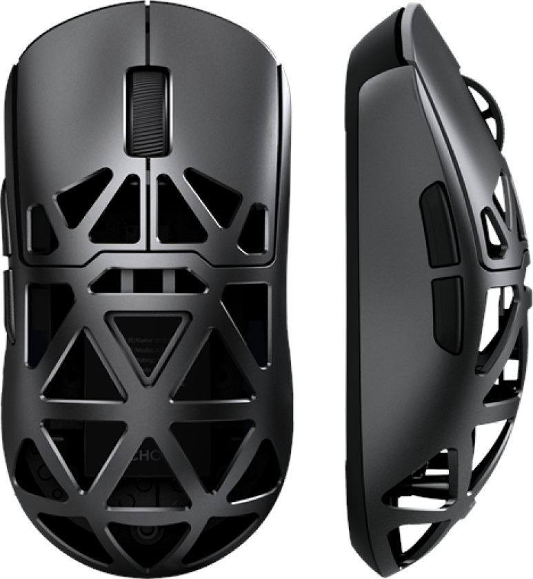 AX5 Pro Max Magnesium Alloy Wireless - Gaming mus - Optisk - 5 - Svart
