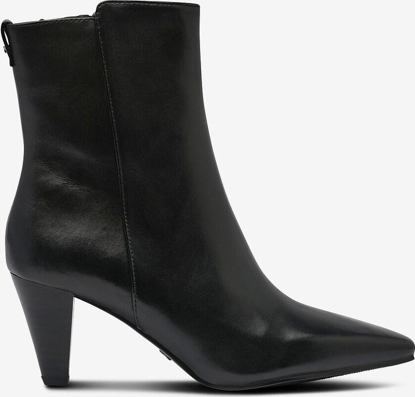Boots Heeled Bootie - Svart