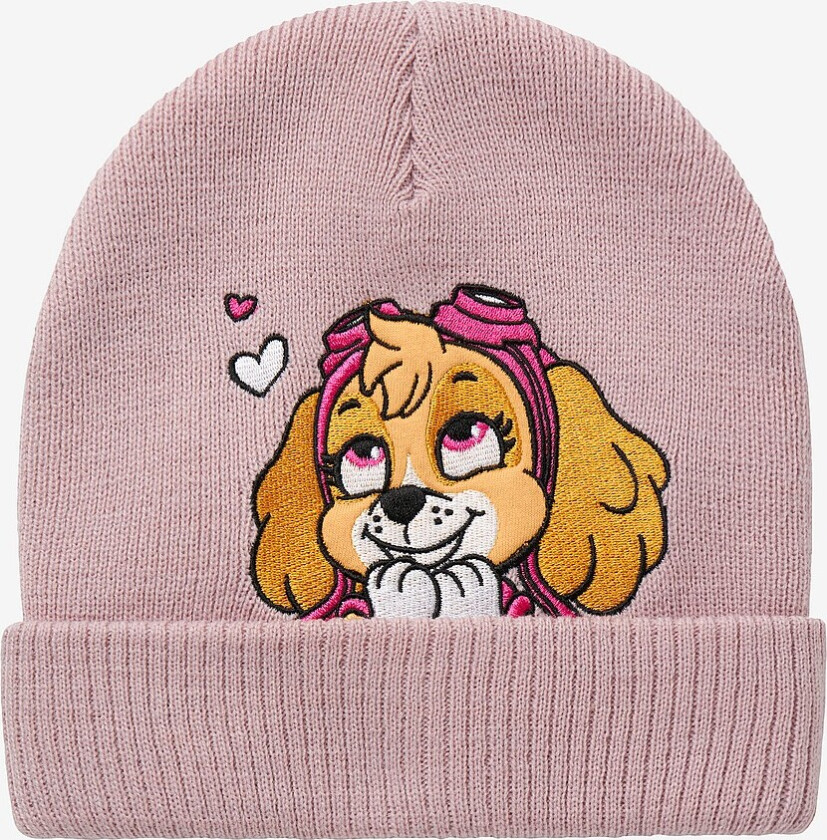 Lue nmfjiSki Paw Knit Hat Cplg - Lilla