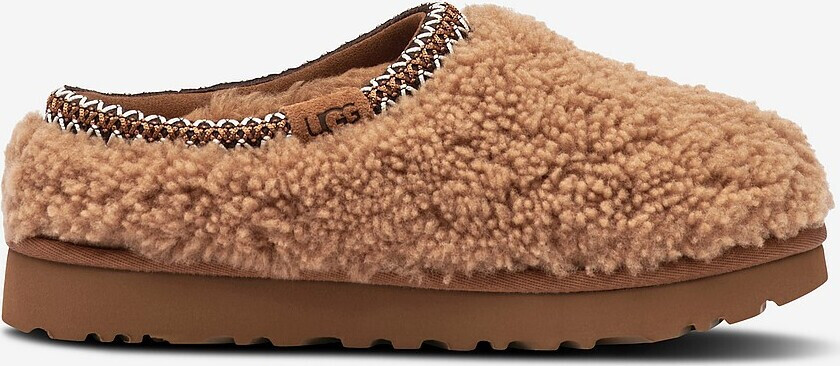 Tøfler W Tasman Maxi Curly - Beige