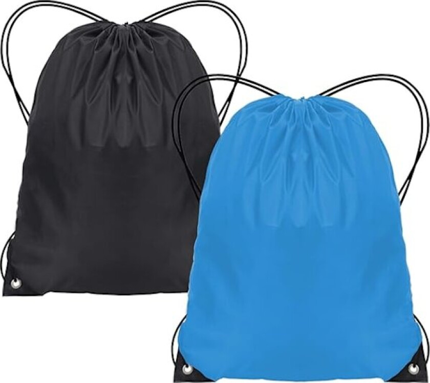 Bilde av Snøreposer, Svømme PE-poser Snøre Gymbag for barn Voksne Snøring Svømming Sportsbag for skole Sport Svømming Gym Reise