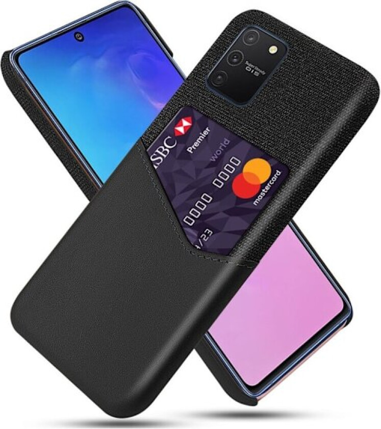 Bofink Samsung Galaxy S10 Lite kort deksel - Svart