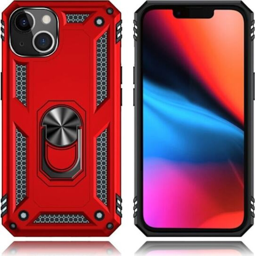 Bofink Combat iPhone 13 deksel - Rød