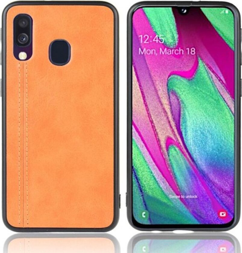 Admiral Samsung Galaxy A40 deksel - Gul