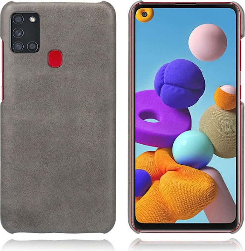 Prestige deksel - Samsung Galaxy A21s - Grå