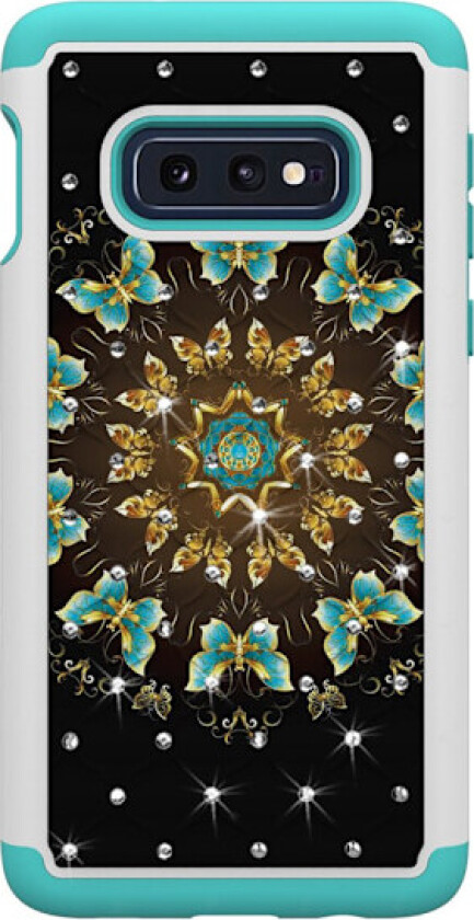 Samsung Galaxy S10e TPU-deksel Armor Ekstra Slitesterkt - Pene Sommerfugler