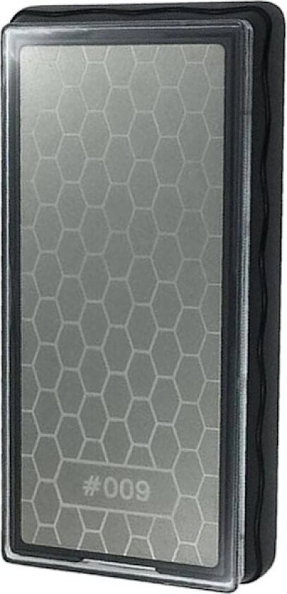 CPSARKV Dobbeltsidig Diamantbryne, Honeycomb Overflateplate med Sklisikker Base for Saks Kniver, Utendørs Kjøkken Slipeverktøy (600/1200 Grit)