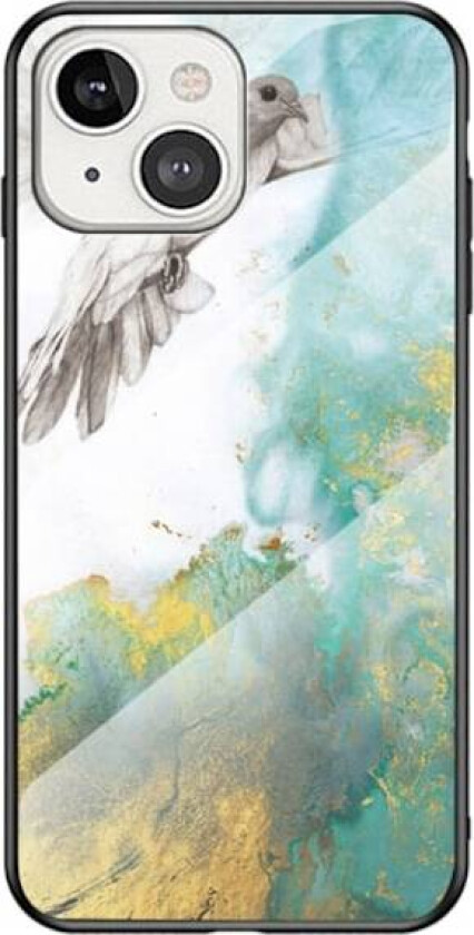 Fantasy Marble iPhone 14 Deksel - Flying Due Klinkekule