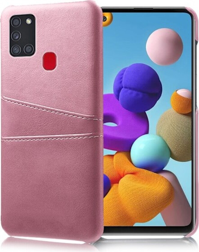 Dual Card deksel -Samsung Galaxy A21s - Rose gull