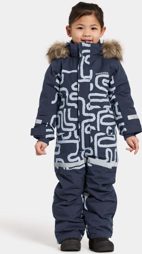 Bjärven Vinterdress, Path S Blue, 80 - Vinterdresser - 100% Polyester