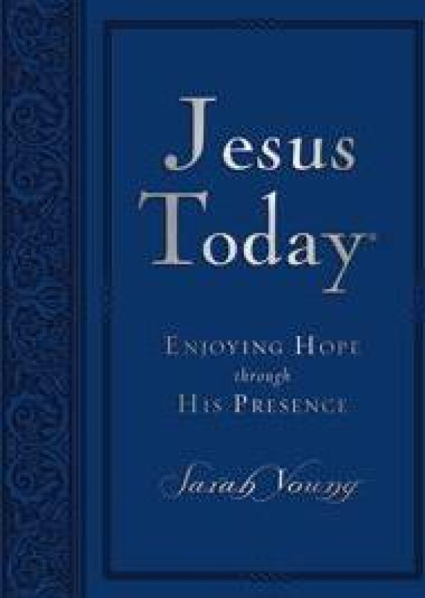 Jesus Today, Large Text Blue Leathersoft, with full Scriptures