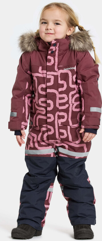Bjärven Vinterdress, Path S Pink, 120 - Vinterdresser - 100% Polyester