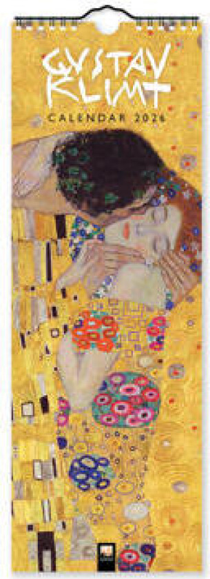 Gustav Klimt Slim Calendar 2026 (Art Calendar)