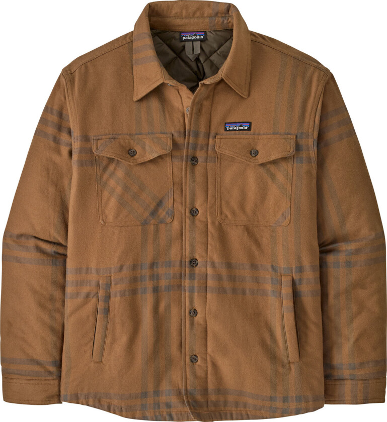 Bilde av Men's Lightweight Insulated Fjord Flannel Shirt Defend: Deer Brown