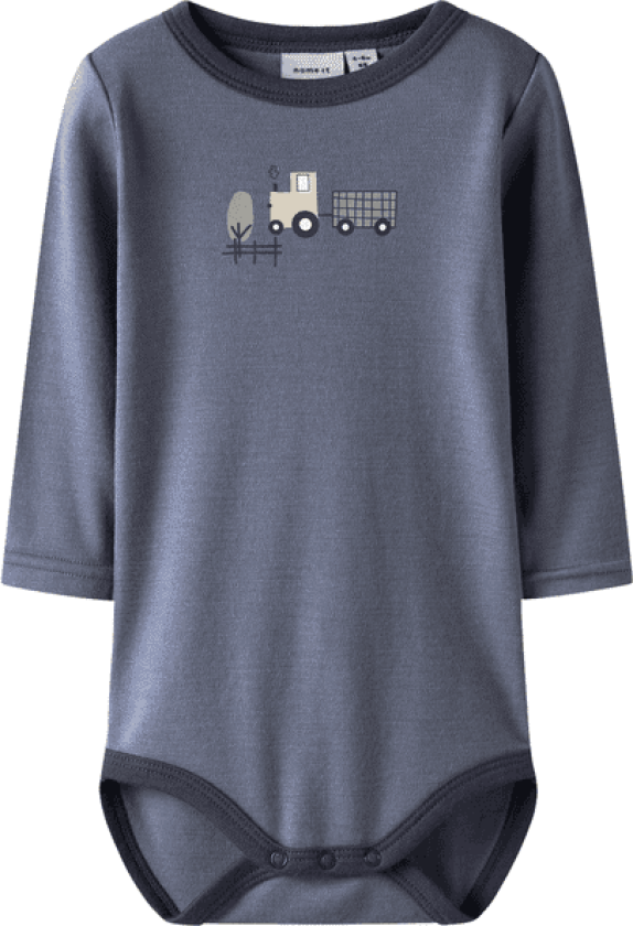 Name It Nbmwillit body i ull, Folkstone Gray