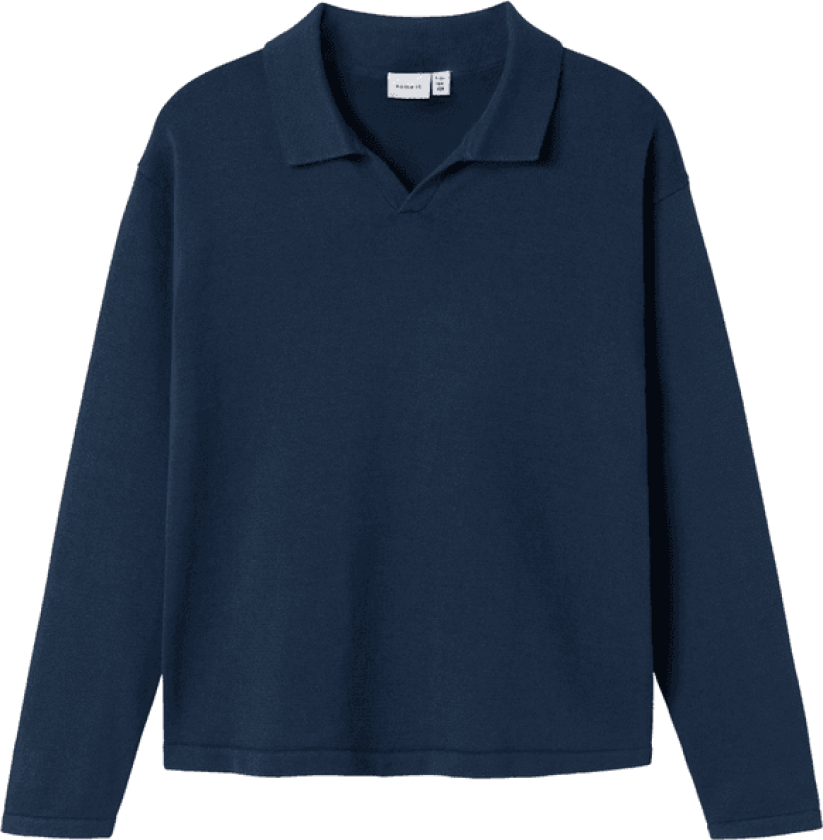 Bilde av Name It Nkmodelas polo genser til barn, Insignia Blue