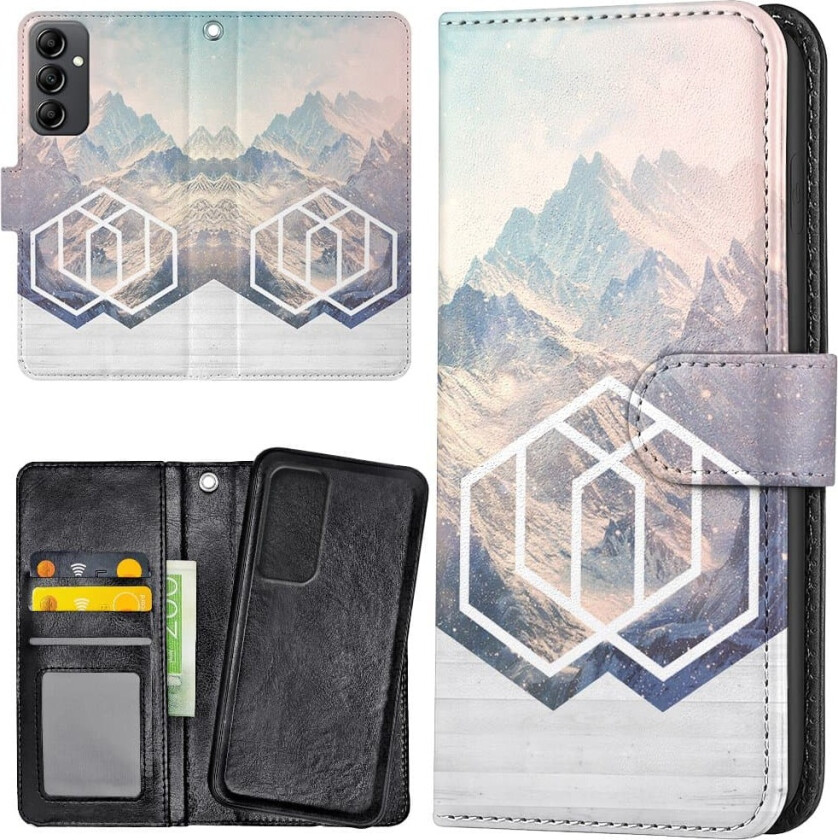 Samsung Galaxy A14 - Lommebok Deksel Kunst Fjell