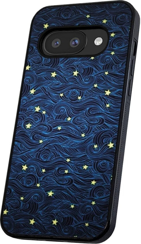 Google Pixel 9A - Deksel/Mobildeksel Stjernemønster