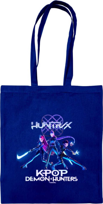 KPop Demon Hunters (TRIO) NAVY BLUE TOTE BAG