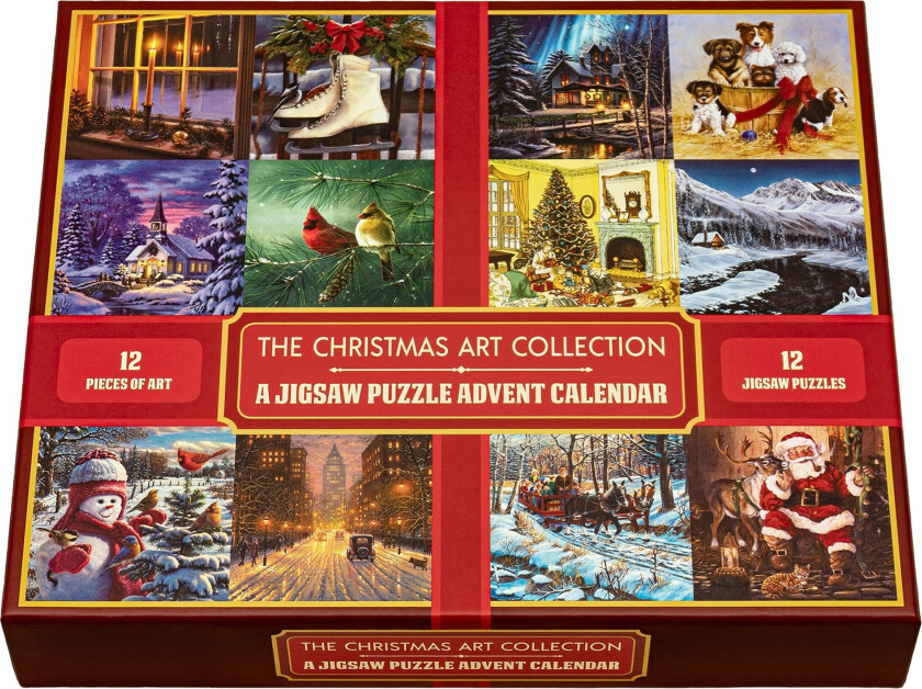 Puslespill Christmas Art Collection Adventskalender