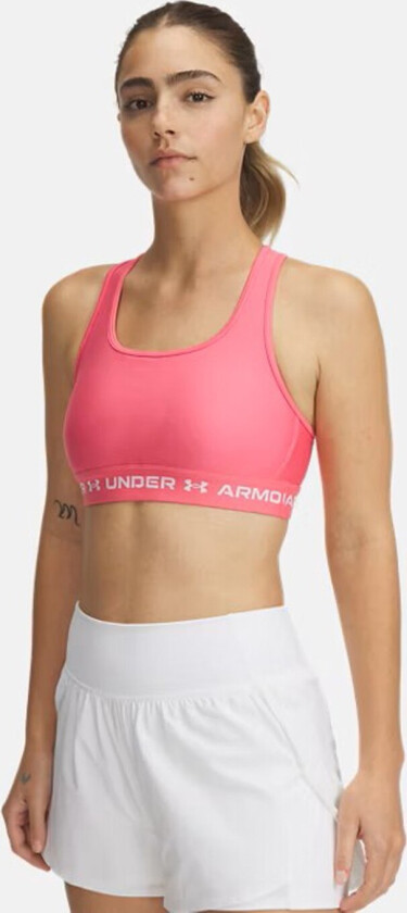 Crossback Mid Bra, Super Pink, Xs, Sport-Bh