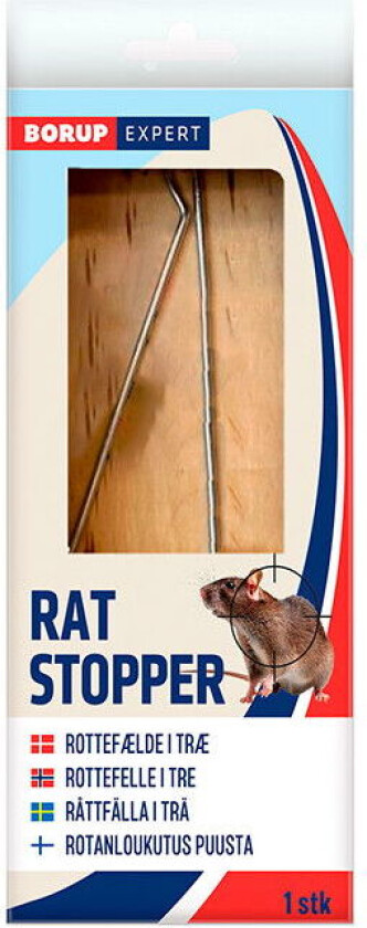 Borup Expert rottefelle, 1 stk.