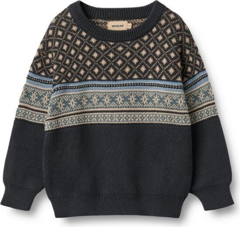 Genser Julius Jacquard Navy