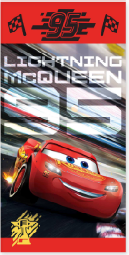 Towel - 70x140 cm - Cars (110053)