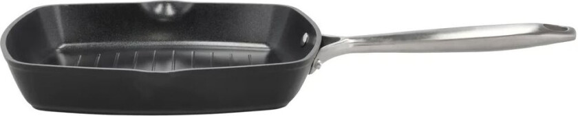 Travo grillpanne keramisk non-stick 24x24 cm Svart-aluminium