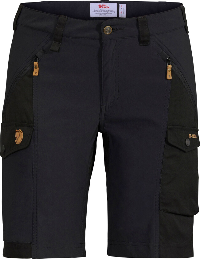 NIKKA SHORTS CURVED W BLACK