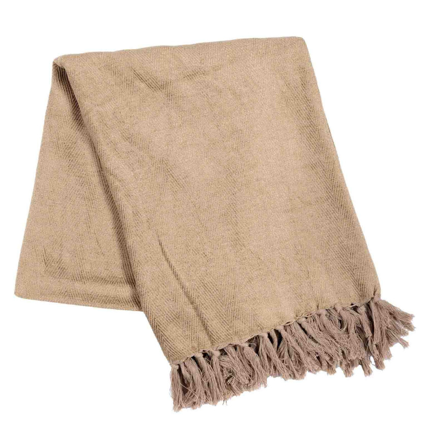 Pledd Jeanett 125x150cm beige