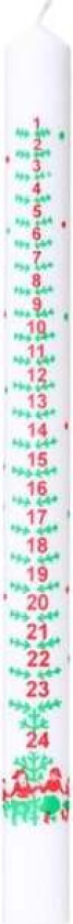 Kalenderlys "No. 1" - 1-24