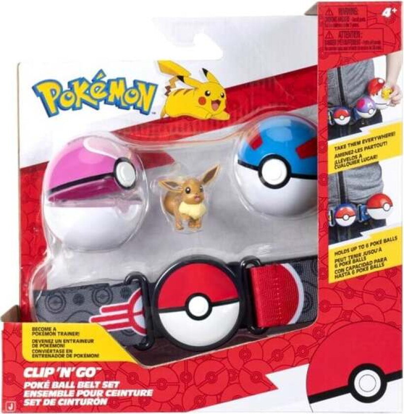 CLIP N GO BELT SET EEVEE