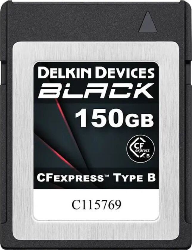Black Cfexpress Card Type B R1725/w1530 150gb 150gb Cfexpress-kort Type B