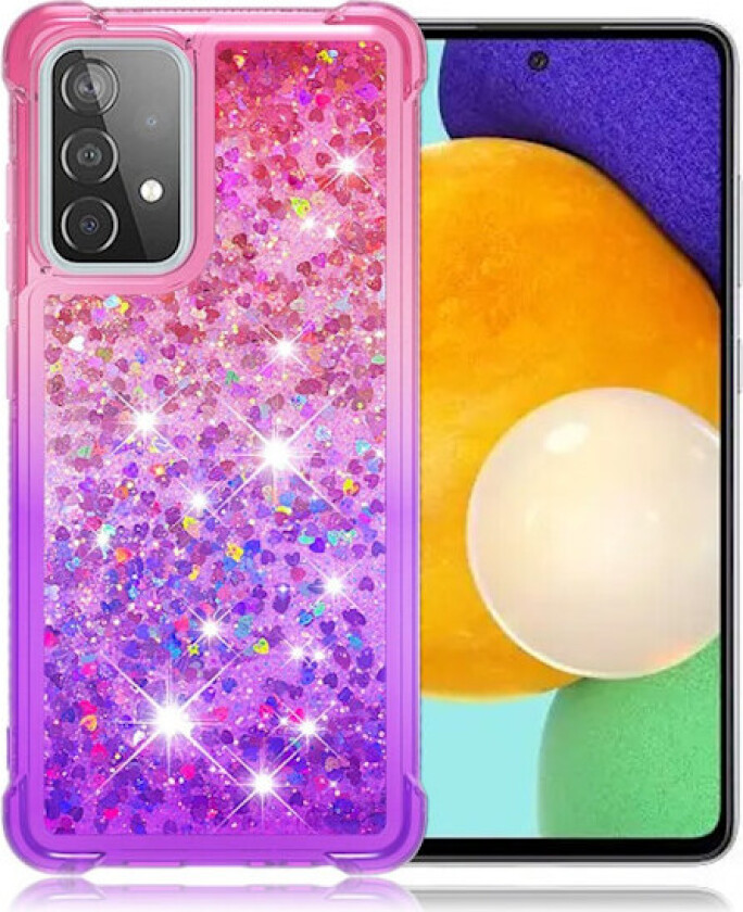 Princess Samsung Galaxy A52 5G Deksel - Rosa / Lilla