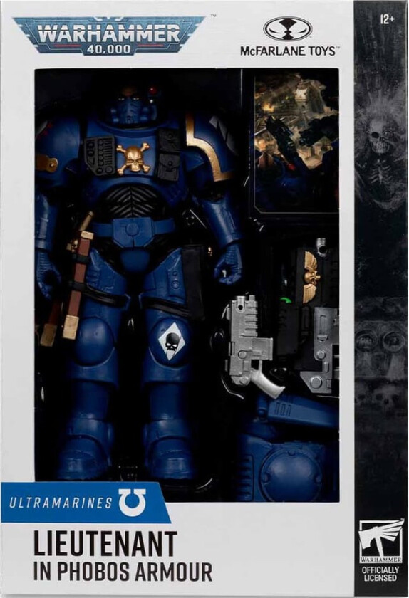 Warhammer 40000 actionfigur (Lieutenant in Phobos Armor)