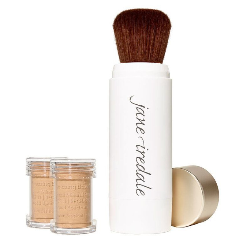 Amazing Base Refillable Brush Suntan 2x Refills