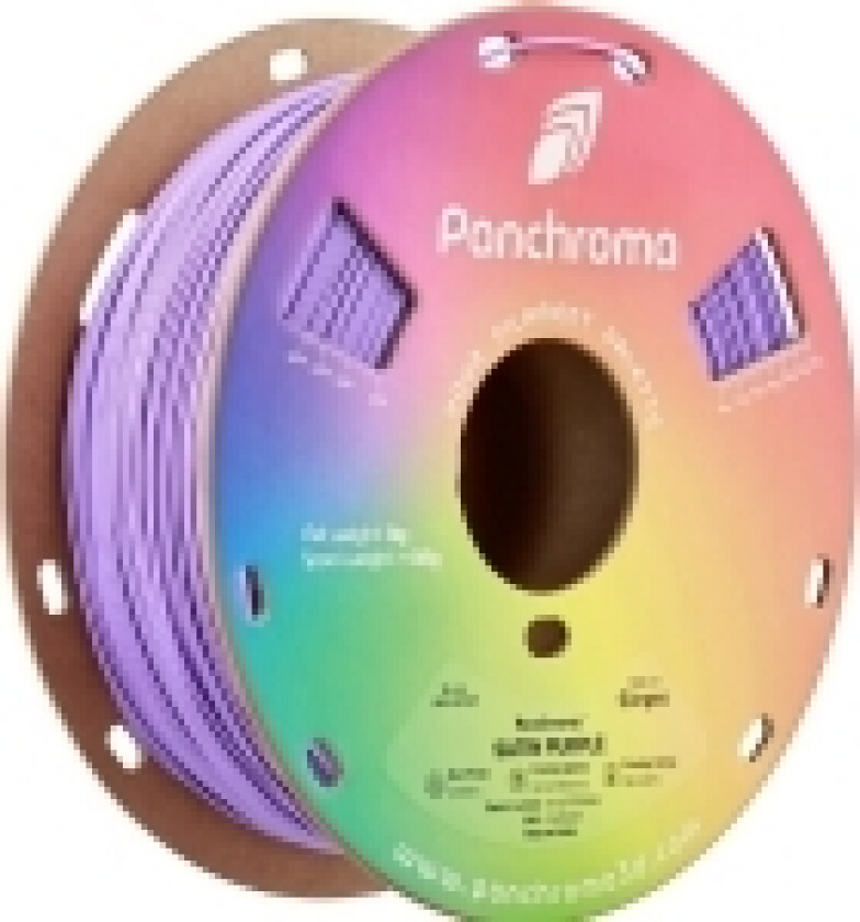 Polymaker CA05007 Panchroma™ Satin Filament PLA-plast Satineret, høj grad af stivhed 1.75 mm 1000 g Purple 1 stk