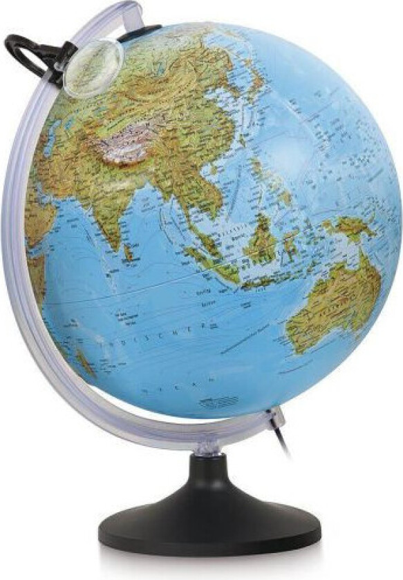 Nova Rico Uranio Globus med Lys - 30cm